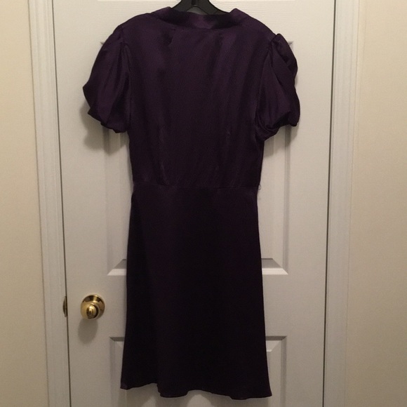 BCBGMaxAria Purple Silk Dress - Picture 2 of 6